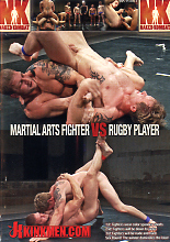 NAKED KOMBAT Martial arts fighter vs rugby player